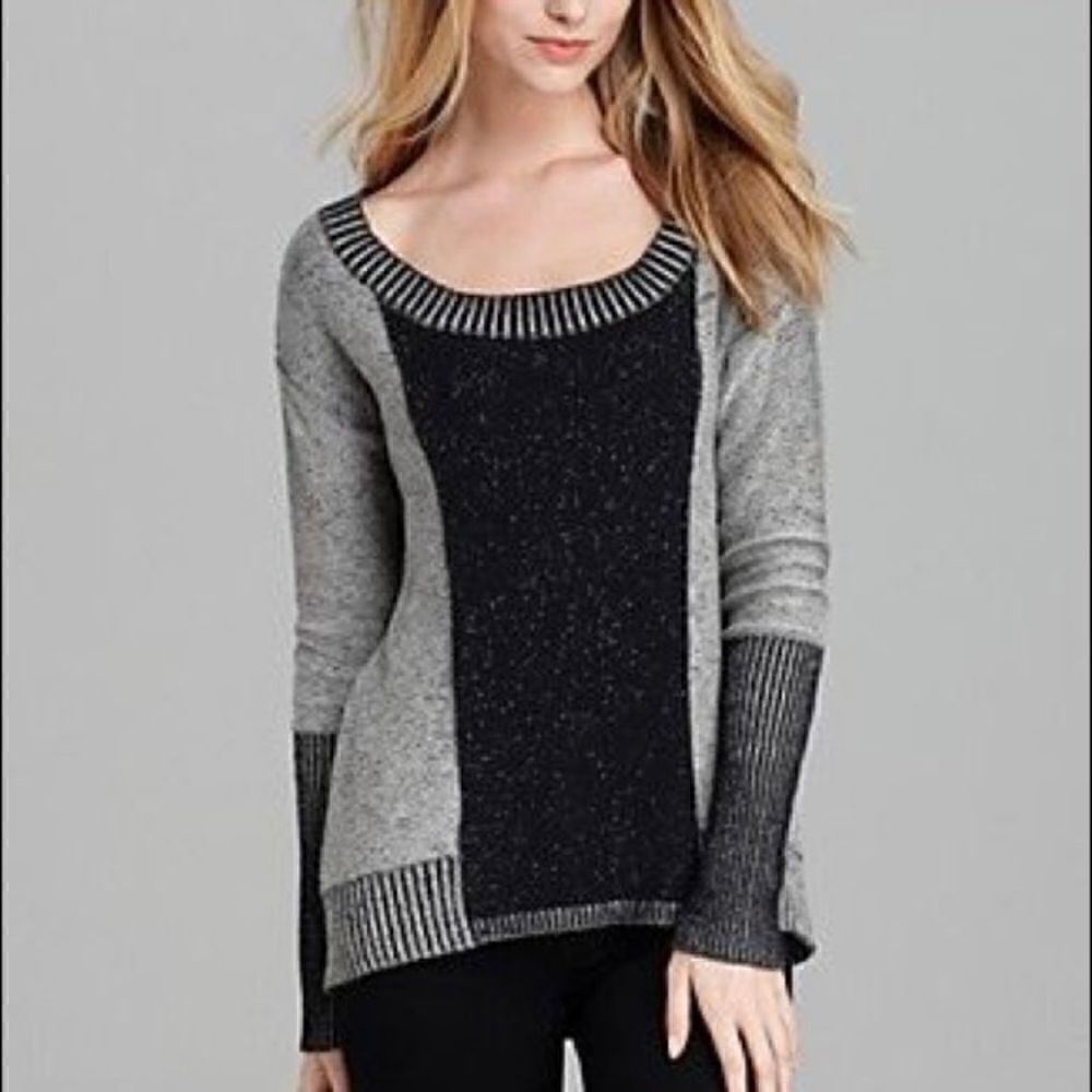 PJK Patterson J. Kincaid XS plaited high low sweater